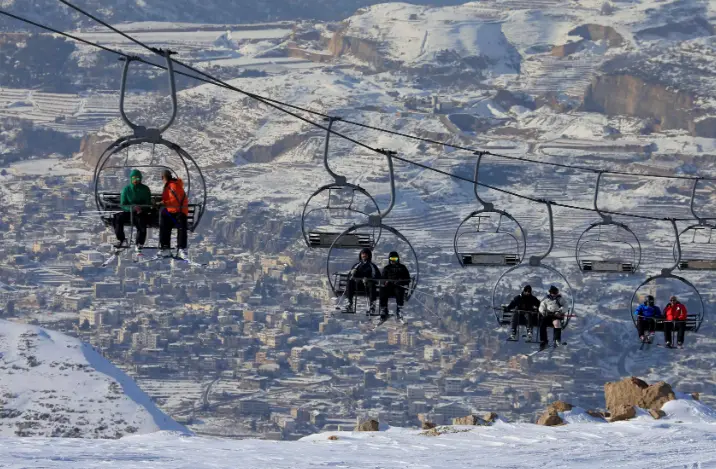 اماكن سياحية في لبنان في فصل الشتاء